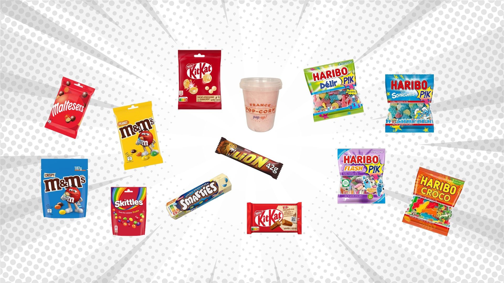 Présentation bonbons